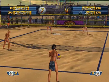 Outlaw Volleyball (USA) screen shot game playing